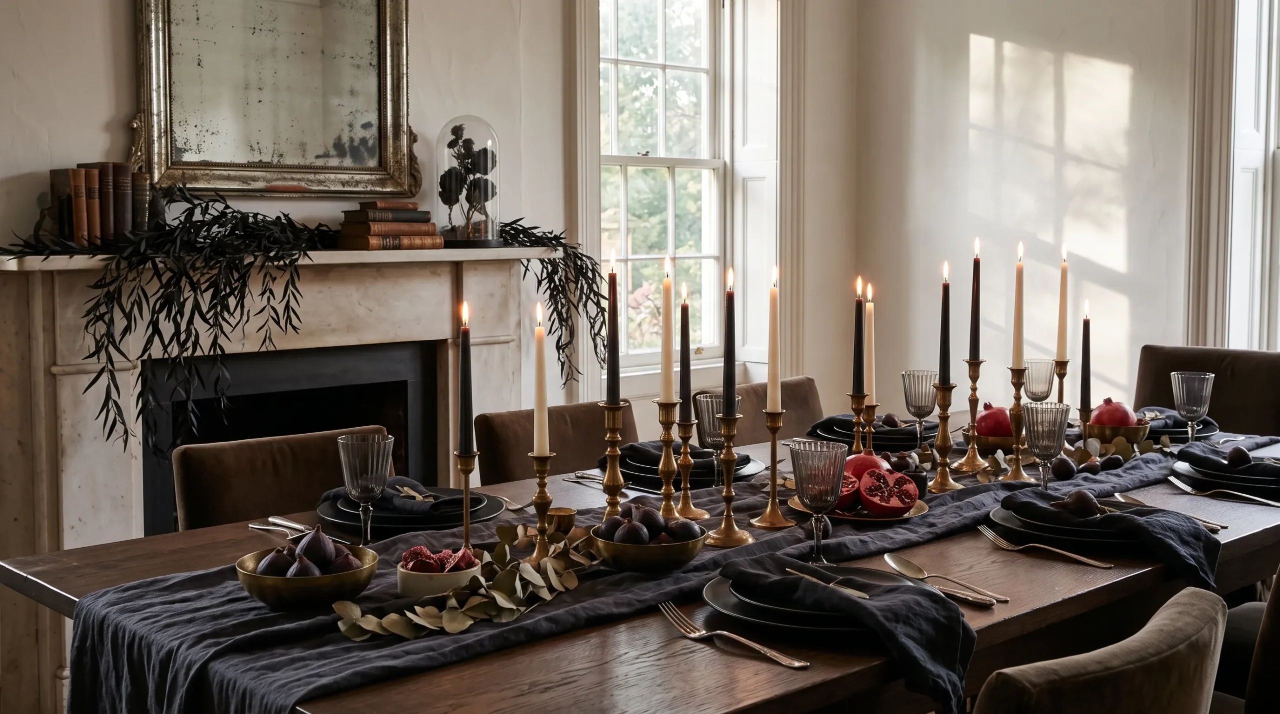 Elegant Halloween decorations