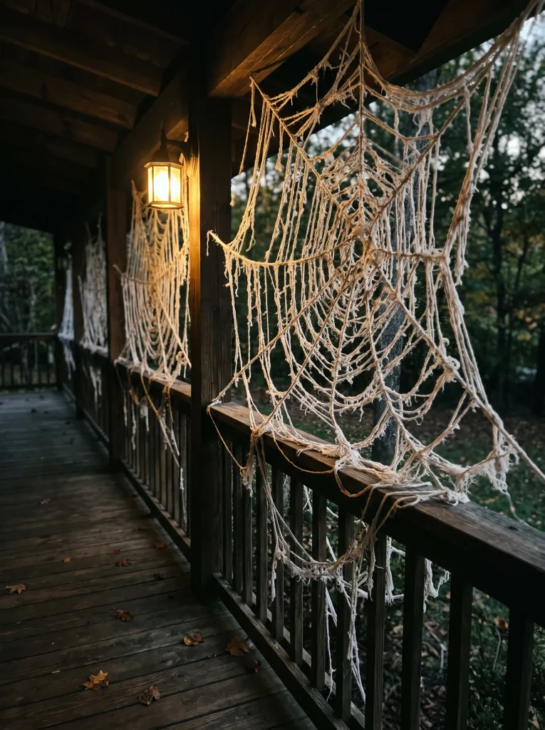 Bleached Cotton Mop-Head Twine Cobwebs