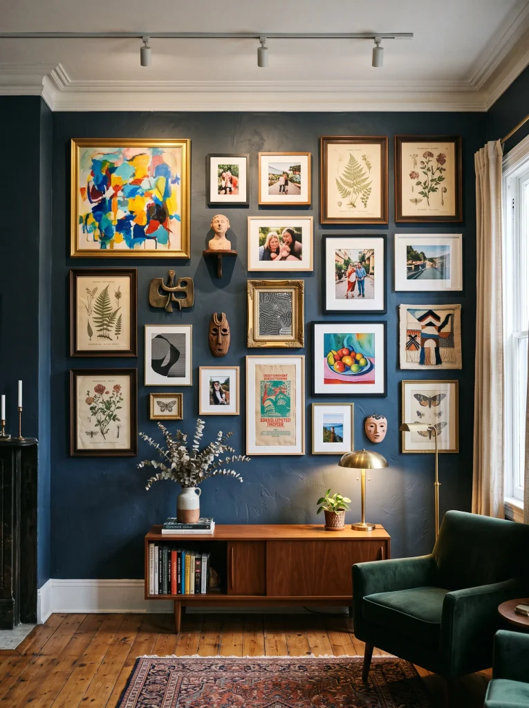 Curated Eclectic Art Collage