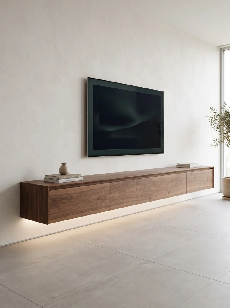 Floating Integrated Media Console