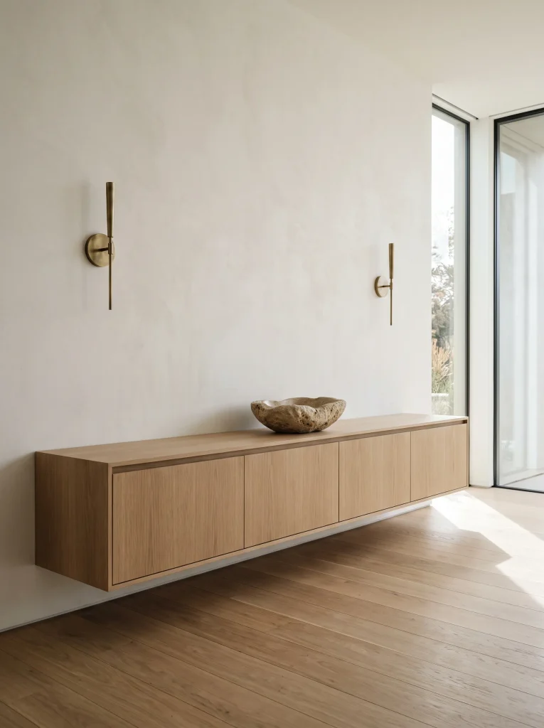 Floating Low Profile Credenza