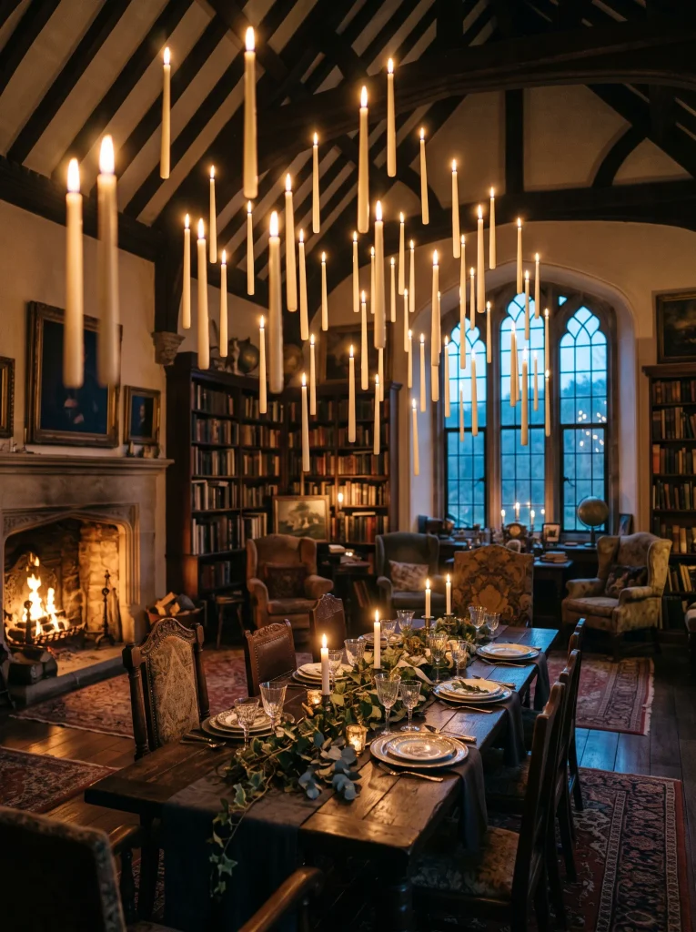 Floating Witchcraft Candle Cascade