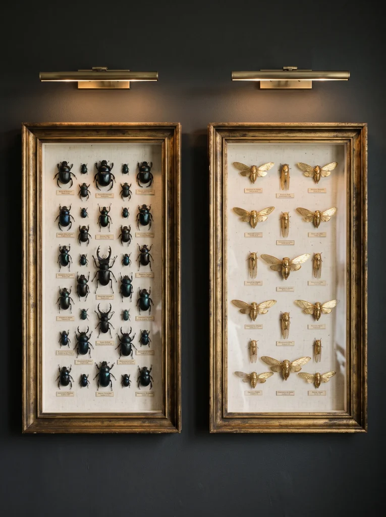 Gilded Shadowbox Curiosity Frames