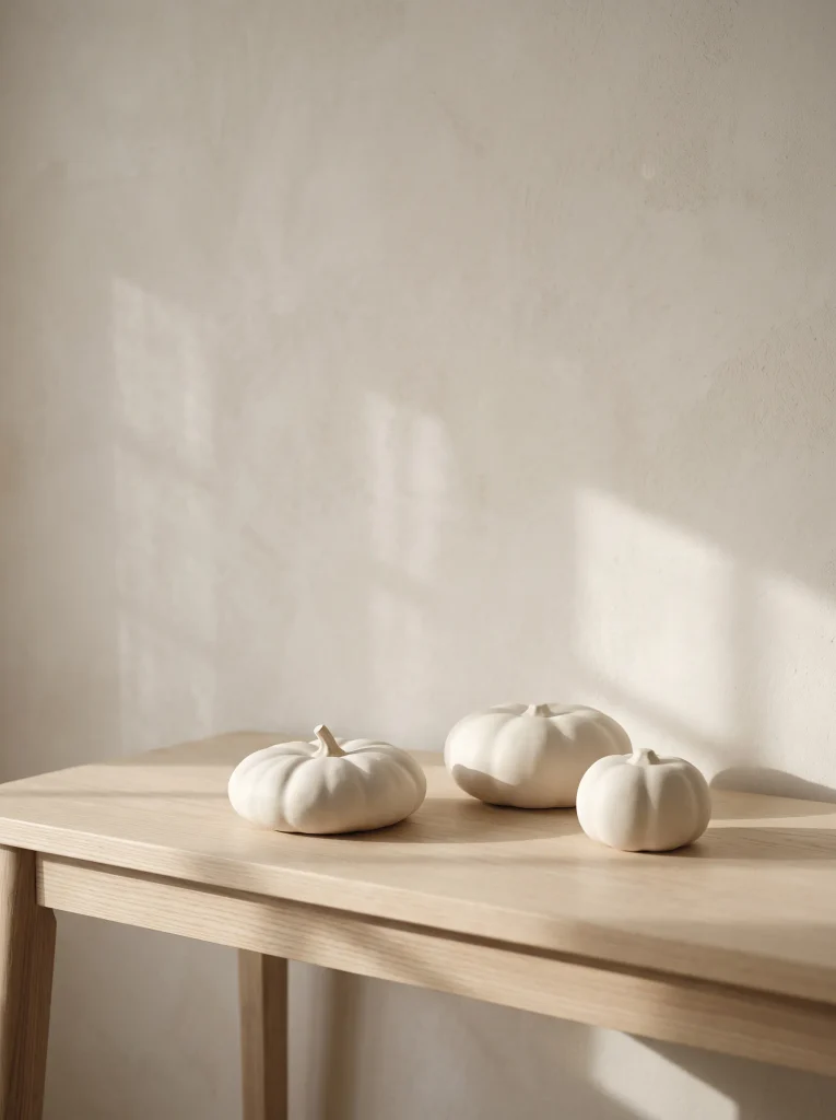 Monochromatic Bisque Gourd Trio