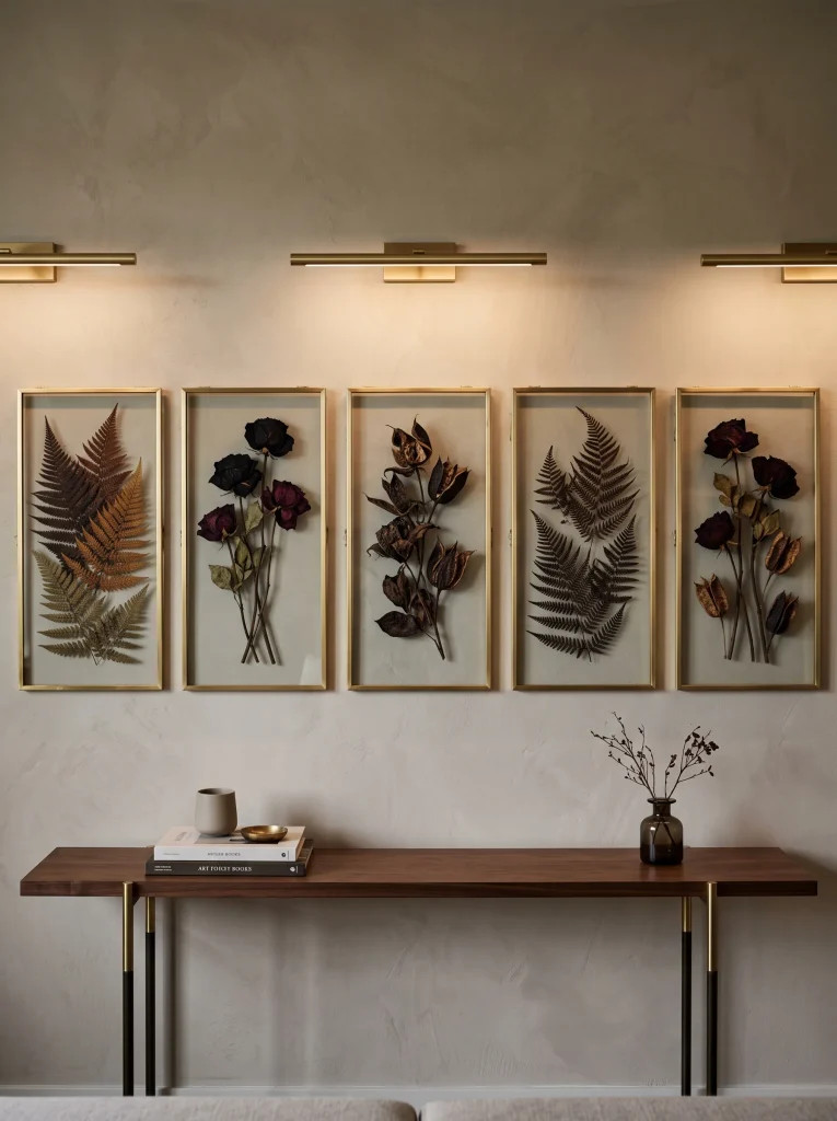 Pressed Specimen Herbarium Displays