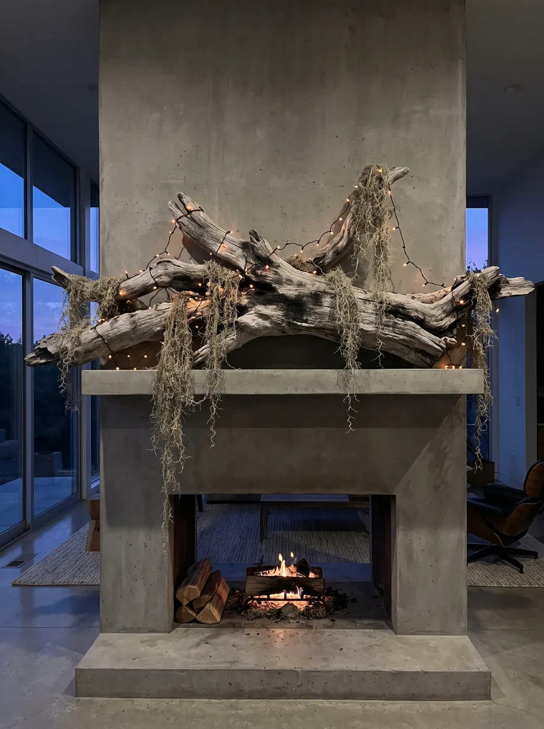 Smoky Driftwood Branch Swags