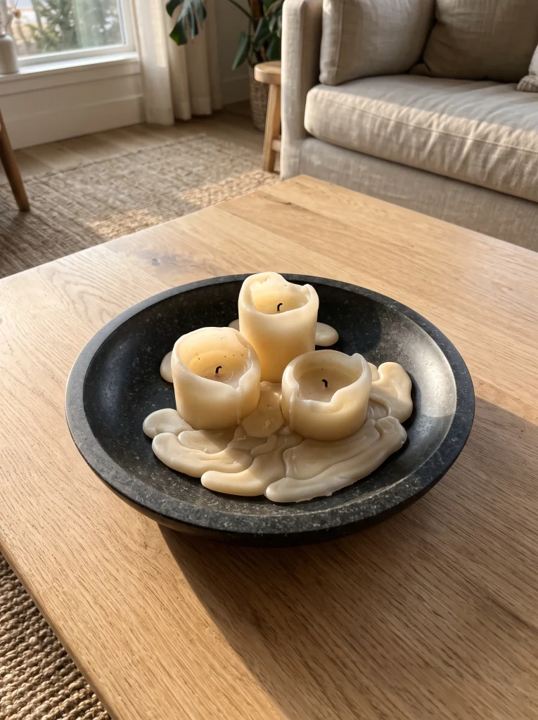 Smoky Low-Profile Pillar Dish