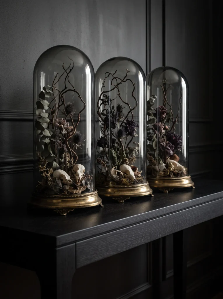 Smoky Tinted Glass Cloches