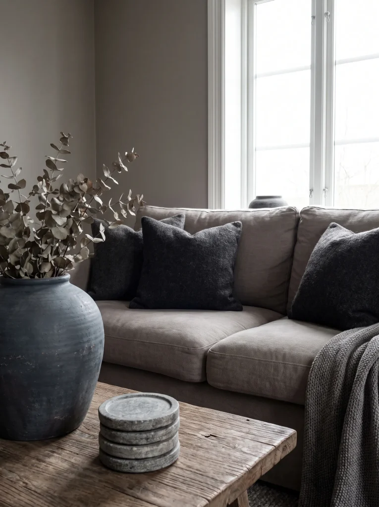 Smoky Warm Grey Accents