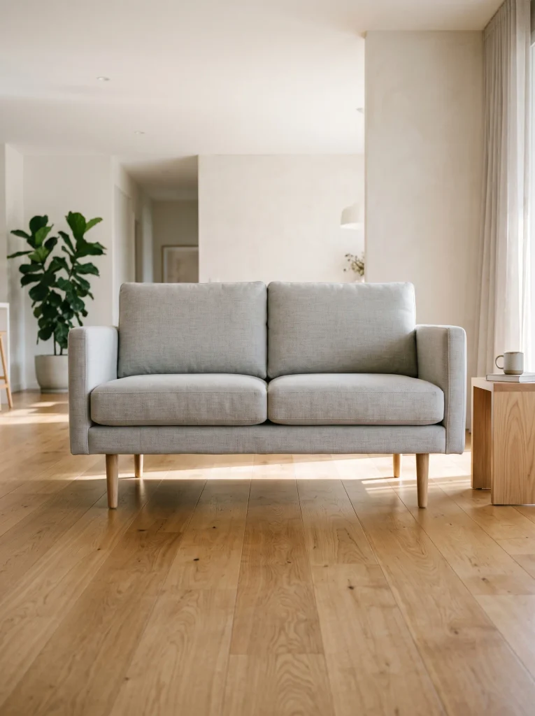 Step 1: Choose Leggy and Raised Furniture Silhouettes