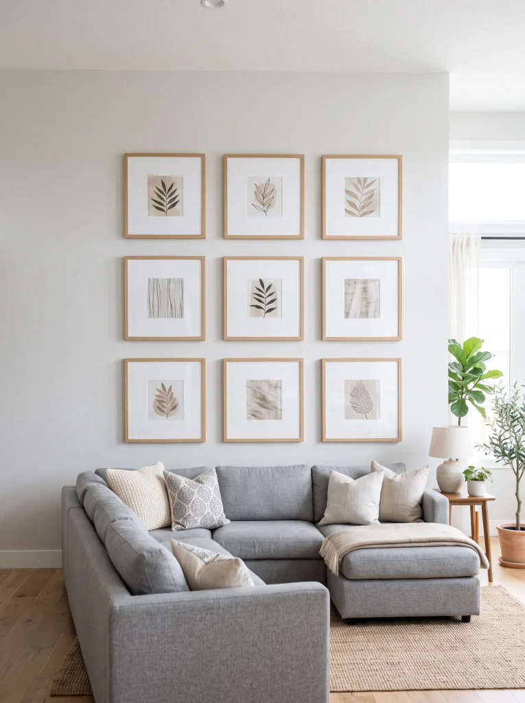 Symmetrical Grid Gallery Frame