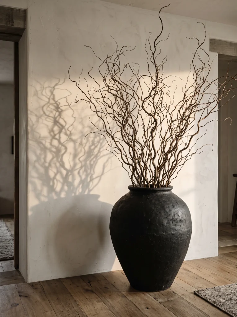 Twisted Willow Branch Vases