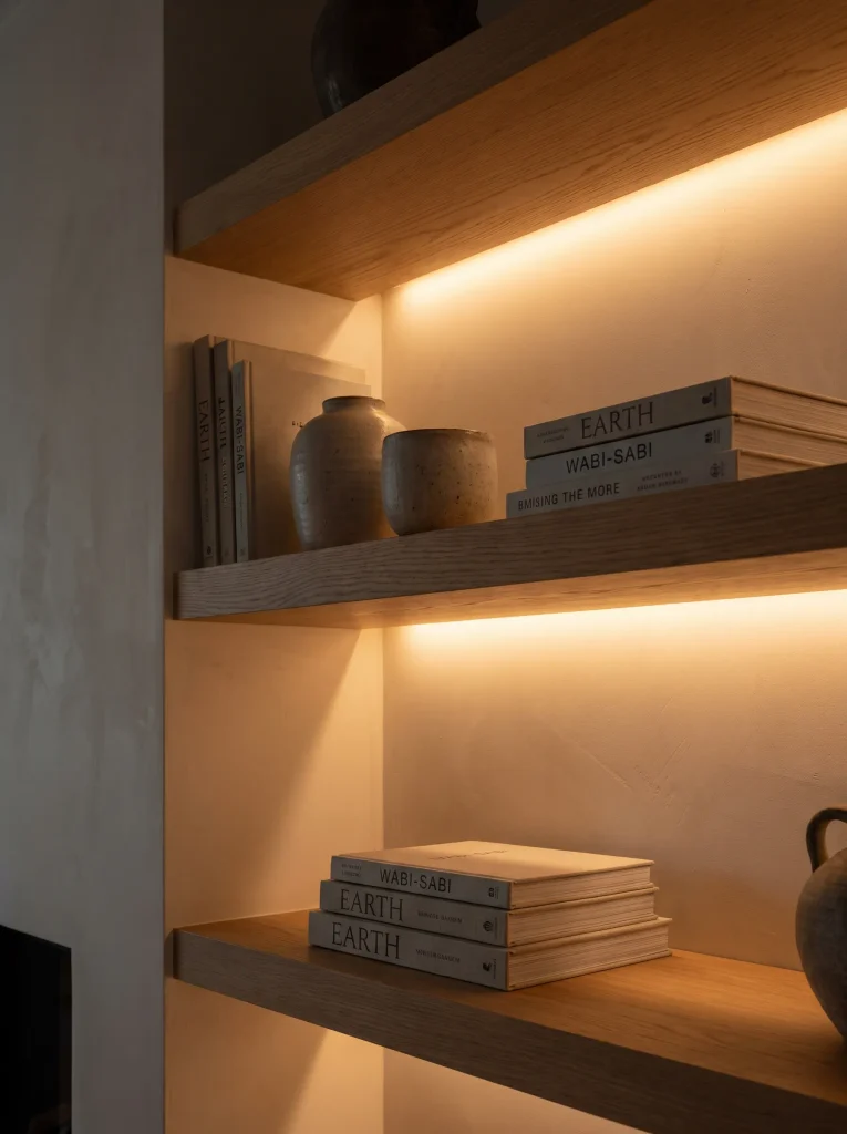 Under-Shelf Warm LED Strips