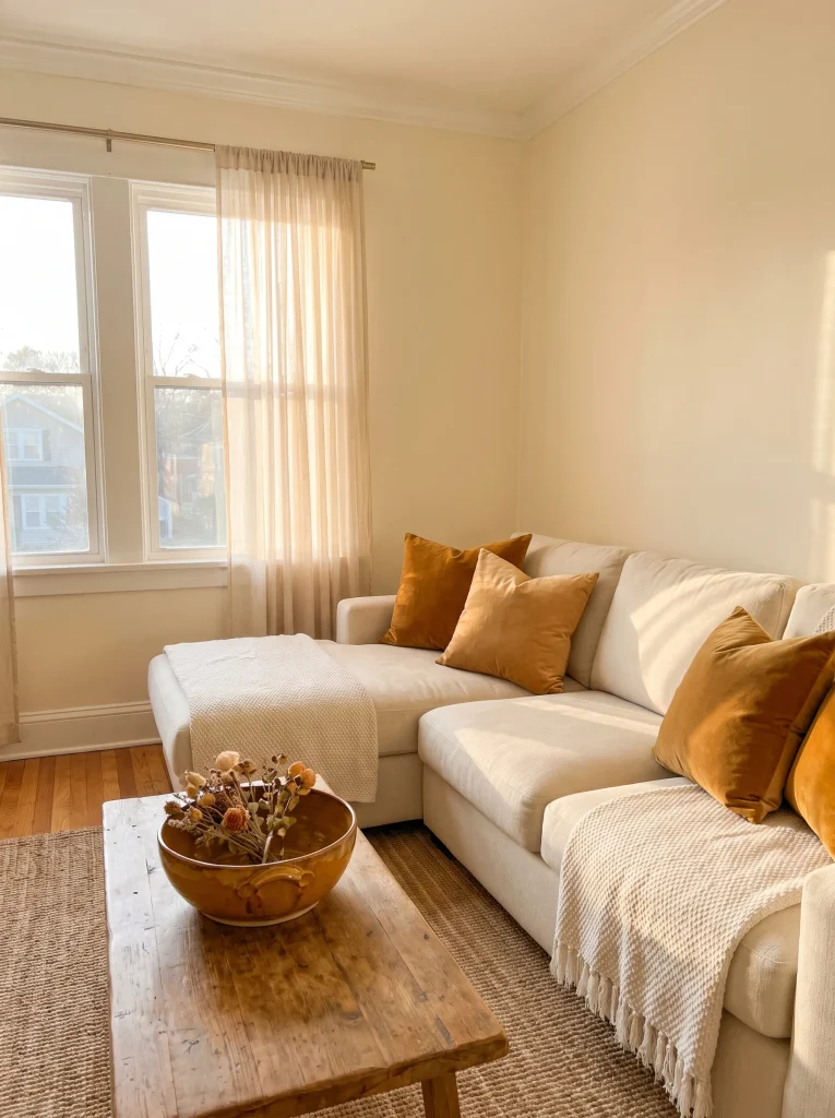Warm Ochre Accent Notes